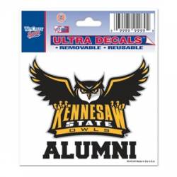 Kennesaw State University Owls Alumni - 3x4 Ultra Decal