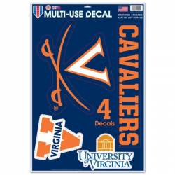 University Of Virginia Retro - Set Of 4 Ultra Decals