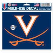 University Of Virginia Cavaliers - 4.5x5.75 Die Cut Multi Use Ultra Decal