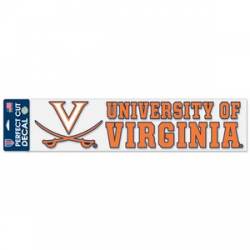 University Of Virginia Cavaliers - 4x17 Die Cut Decal