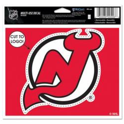 New Jersey Devils - 4.5x5.75 Die Cut Ultra Decal