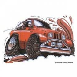 Mud Jeep Wrangler - Sticker