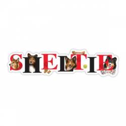 Sheltie - Alphabet Magnet