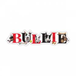 Bull Terrier - Alphabet Magnet