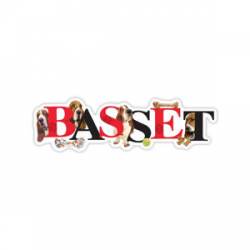 Basset - Alphabet Magnet