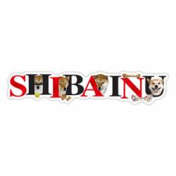 Shiba Inu - Alphabet Magnet