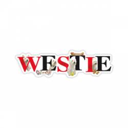 Westie - Alphabet Magnet