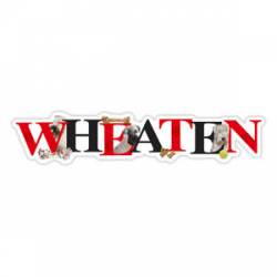 Wheaten - Alphabet Magnet