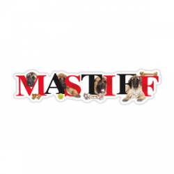 Mastiff - Alphabet Magnet