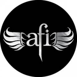 AFI A Fire Inside Chrome Wings - Pinback