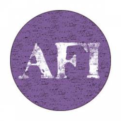 AFI A Fire Inside Purple - Button