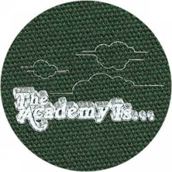 Academy Is Cloud Logo - Cloth Button