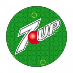 7 UP Soda Logo - Pinback