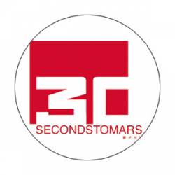 30 Seconds To Mars Logo - Button