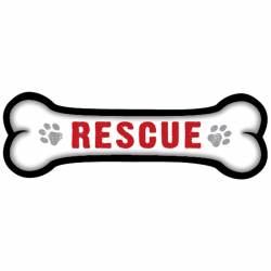 Animal Dog Rescue - Dog Bone Magnet