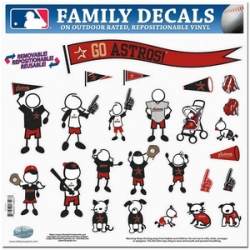 Houston Astros - 11x11 Large Family Decal Set