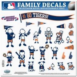 Detroit Tigers - 11x11 Large Family Decal Set