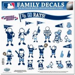 Tampa Bay Rays - 11x11 Large Family Decal Set