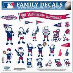 Washington Nationals - 11x11 Large Family Decal Set