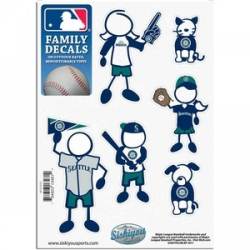 Seattle Mariners Let's Go Mariners Slogan - 4x4 Die Cut Decal at Sticker  Shoppe
