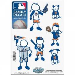 New York Mets - 5x7 Small Family Decal Set
