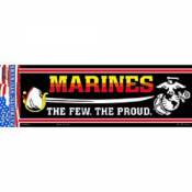 Marines The Few.  The Proud.  - Bumper Sticker