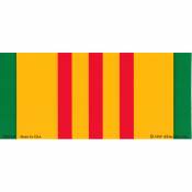 Vietnam War Service Ribbon - Bumper Sticker