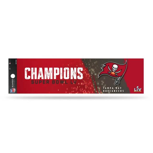 Tampa Bay Buccaneers Super Bowl LV Champions Decal Sticker