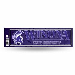 Winona State University Warriors - Bumper Sticker