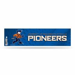 University Of Wisconsin Platteville Pioneers - Bumper Sticker