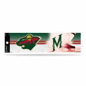 Minnesota Wild Bear M Logo - Bumper Sticker