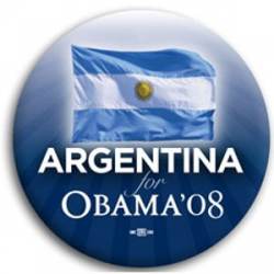 Argentina for Barack Obama - Button