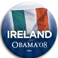 Ireland for Barack Obama - Button