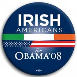 Irish Americans for Barack Obama - Button