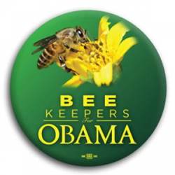 Bee Keepers for Obama - Button