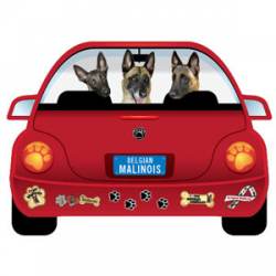 Belgian Malinois - PupMobile Magnet