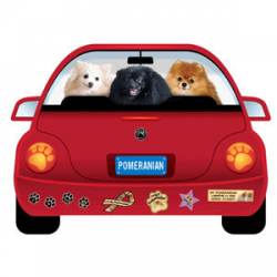 Pomeranian - PupMobile Magnet