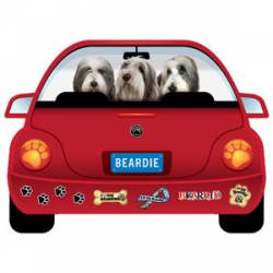 Beardie - PupMobile Magnet