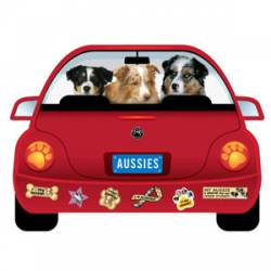 Aussies - PupMobile Magnet