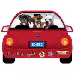 Boxer - PupMobile Magnet