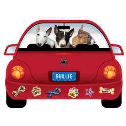 Bull Terrier - PupMobile Magnet