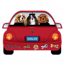 Cavalier - PupMobile Magnet