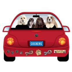 Cocker Spaniel - PupMobile Magnet