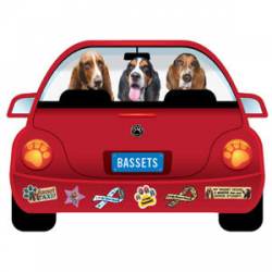 Basset Hound - PupMobile Magnet
