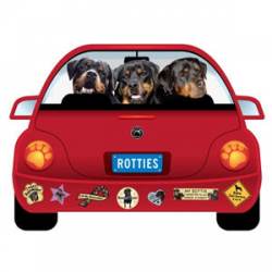 Rottie - PupMobile Magnet