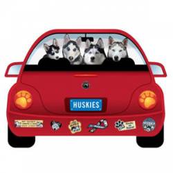 Husky - PupMobile Magnet