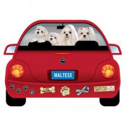 Maltese - PupMobile Magnet