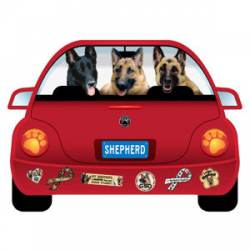 German Shepherd - PupMobile Magnet