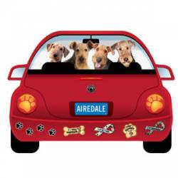 Airedale - PupMobile Magnet