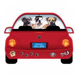 American Bulldog - PupMobile Magnet